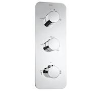 Grifo ducha termostático de varias vías para instalación empotrada Puzzle Roca