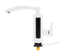Grifo Eléctrico de Agua Caliente 220v 3000w Ajustable para Hogar | Enchufe Eu, Protección Ipx4, Presión 0.04-0.6mpa, ABS Blanco, Uso en Cocina y Dormitorio