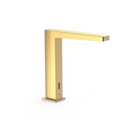 Grifo electrónico con sensor de infrarrojo para lavabo en acabado oro de veinticuatro quilates Slim TRES