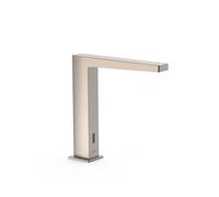 Grifo electrónico para lavabo con sensor de infrarrojo en acero Slim TRES