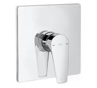 Grifo empotrable para baño y ducha fabricado en latón con acabado cromado Atlas Roca