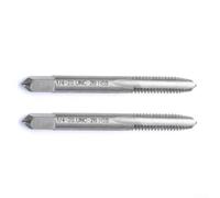 Grifo espiral de acero alto 1/4-20 Unc-2b Taladro de rosca de mano derecha para agujeros ciegos Procesamiento 2pcs Set con excelente evacuación de virutas y larga vida útil para tareas generales de