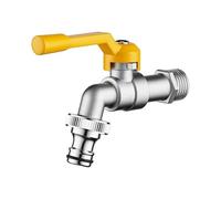 Grifo exterior anticongelante robusto, elección de los entusiastas la jardinería, instalación sencilla(Thickened-1)