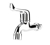 Grifo Exterior de Plástico para Lavadora, Jardín, Fuente, Lavandería, Cuarto de Baño y Bañera - Agua Fría (#1)