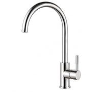 Grifo fregadero cocina alto mezclador monomando | Caña curva