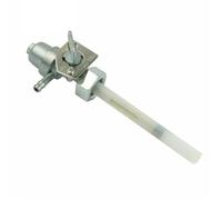 Grifo Gasolina de Moto Válvula de combustible, llave de purga, interruptor de cierre del tanque, M18 x 1 mm, tubo de cobre, compatible con Honda CB350, CM400 y CJ360. Válvula Combustible
