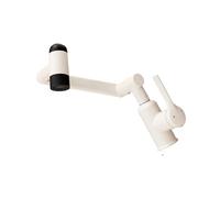 Grifo giratorio 1080 de un solo agujero de repuesto para lavabo, extensión giratoria para lavar el fregadero de baño duradero