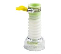 Grifo giratorio de para 360 grados, filtro portátil, cabezal de grifo de cocina móvil, grifo giratorio para fregadero, rociador, grifo difusor aireador (verde)