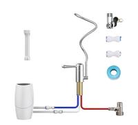 Grifo, Grifo Cocina Flexible de 360° sin Presión Compatible con Amway Espring Purificador de Agua con Kit de Accesorios Funda de Montaje Cinta Cruda y Conectores Rápidos Grifos Cocina Fregadero