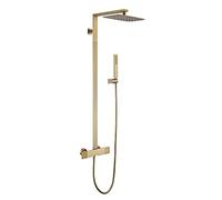 Grifo/grifo, sistema de ducha Sistema de ducha Medido de ducha Medido Faucet de grifo de 12 pulgadas Combo Combo Combo Combo combinado de mezclador de lluvia dorada con bañera, cabezal de ducha de