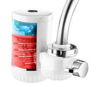 Grifo Instantáneo de Agua Caliente Adaptador Calentador Giratorio Anti-Fugas