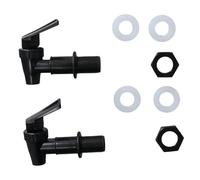 Grifo Jardin 2 piezas de grifo for botella de agua, jarra de plástico sin BPA, repuesto de grifo for cubo de agua doméstico