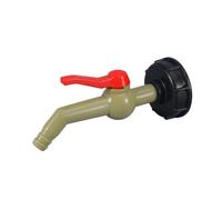 Grifo Jardin Grifo de jardín, 1 pieza, accesorios de plástico for tanque IBC, rosca S60 x 6, válvula, interruptor de manguera, adaptador alargador, grifo de manguera de jardín.(Color-04)
