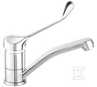 Grifo lavabo ALGEO MEDICO bajo giratorio cromado BAGM2AA