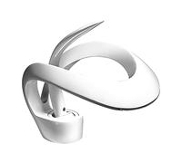 Grifo Lavabo， Grifería Universal para Baños, Monomando con Regulador de Temperatura, Grifo Cascada de Lavamanos, Anti-Salpicadura.Grifo lavabo,Blanco,Normal