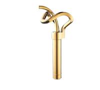 Grifo Lavabo Grifo de lavabo baño creativo con cascada, mezclador agua fría y caliente montado en la cubierta, cuerpo latón, grifos un solo orificio para Baño