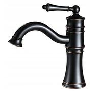 Grifo Lavabo Negro Retro Monomando