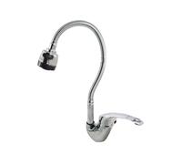 Grifo Mezclador Caña Flexible Ducha de Mano Fregadero Lavado Casa Cocina