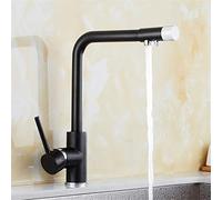 Grifo mezclador con filtro de latón, acabado dorado/cromado, diseño elegante para cocina y baño, purificación de agua, duradero y elegante, mejora la decoración de tu hogar