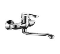 Grifo Mezclador Cromado Casa Bañera Lavado Fregadero Kit de Montaje 8563