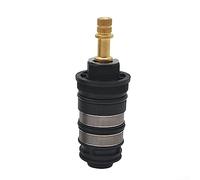 Grifo mezclador de cartucho termostático, bobina termostática inteligente de cobre para agua fría y caliente, válvula de mezcla universal de bobina (B)