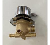 Grifo Mezclador de Ducha de latón de 2/3/4/5 vías para Montaje en Pared, G1/2, con Cartucho cerámico, Salida Dividida, conexión roscada, Grifo de baño versátil y eficiente.