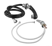 Grifo mezclador de ducha de mano extraíble para entornos profesionales de salón, se adapta a sillas de champú, estaciones de champú inversas y fregaderos de peluquería