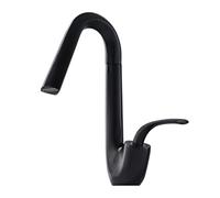 Grifo mezclador de latón de estilo antiguo giratorio de 360° para agua caliente/fría con mangueras estándar del Reino Unido