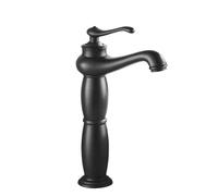 Grifo mezclador de lavabo, diseño retro de latón, palanca única, agua caliente/fría, mangueras estándar del Reino Unido, acabado antiguo