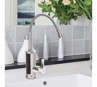 Grifo mezclador fregadero calentador instantáneo agua caliente mezclador sin caldera grifo eléctrico calentador instantáneo para cocina baño calentador de agua