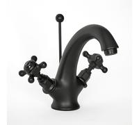Grifo Mezclador para Lavabo Monoforo Tradicional con Manijas en Cruceta - Elizabeth