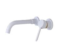 Grifo Mezclador para Lavabo montado en la Pared ZR98US, Grifo para Fregadero de Agua fría y Caliente, Grifo de baño Oculto