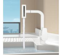 Grifo Mezclador para Lavabo Raindance con Rociador Extraíble Blanco Monomando 4 Modos Rotación de 360° Color Blanco