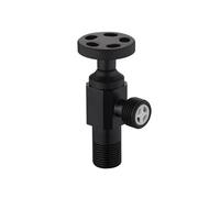 Grifo mezclador Válvula de ángulo latón, 1/2 ", entrada inodoro, cocina, baño, ducha, calentador agua