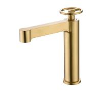 Olimpo Grifo de lavabo alto (Oro)