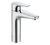 Grifo monomando de lavabo con caño mezzo plus acabado cromado Atlas Roca