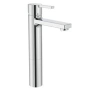 Grifo monomando de lavabo de caño alto con acabado cromado Naia Roca