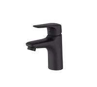 Grifo monomando de lavabo ONE | diseño compacto | acabado negro mate | ideal para baños modernos EUROSANIT