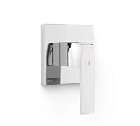Grifo monomando empotrable de una vía fabricado en latón con acabado cromado SLIM EXCLUSIVE TRES - Sin cuerpo empotrable