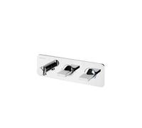 Grifo Monomando Empotrable Ducha 4 Vías Latón Cromado Line 42 Unisan - Con kit de ducha