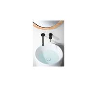 Génova Grifo de lavabo empotrado (Negro)