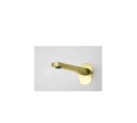 Grifo monomando empotrado para lavabo hecho de latón con acabado oro cepillado Delos de Imex - Con válvula click-clack oro cepillado