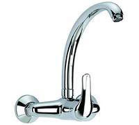 GRIFO MONOMANDO FREGADERA PARED (15 CM. ENTRE TOMAS) CAÑO ALTO 5 AÑOS DE GARANTÍA