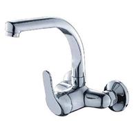 GRIFO MONOMANDO FREGADERA PARED CR. (11 CM. ENTRE TOMAS) 5 AÑOS DE GARANTÍA