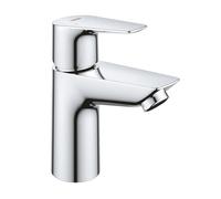 Grohe StartEdge QuickFix- Grifo de lavabo monomando S (vaciador push-open, menor consumo de agua con caudal 3,5 l/min, altura 147mm), cromo, 23898001