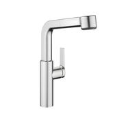 Grifo Monomando KWC Domo E 10.701.003.700FL Acero inoxidable