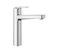 Grifo Monomando KWC Domo E 10.701.023.700FL Acero inoxidable