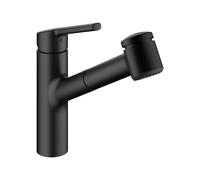 Grifo Monomando KWC Luna 10.441.033.176FL Negro Mate