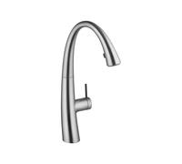 Grifo Monomando KWC Zoe 10.201.102.127FL Acero