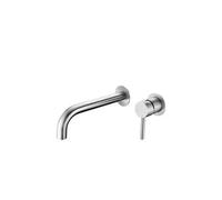 Grifo monomando para empotrar fabricado en acero inoxidable con acabado cromado Moscu de Imex - Sin válvula